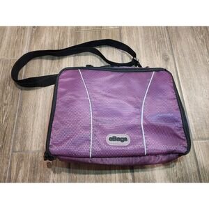 eBags Purple Insulated Slim Lunch Bag Cooler Bag Thinsulate 3M Adjustable Strap